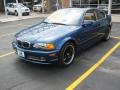 2001 Topaz Blue Metallic BMW 3 Series 330i Coupe  photo #3