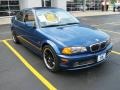 2001 Topaz Blue Metallic BMW 3 Series 330i Coupe  photo #4