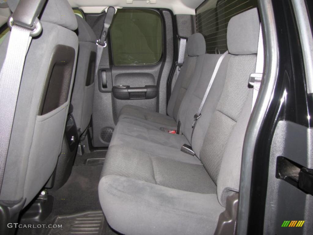 2007 Silverado 1500 LT Z71 Extended Cab 4x4 - Black / Ebony Black photo #11
