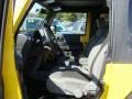 2009 Detonator Yellow Jeep Wrangler X 4x4  photo #7