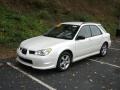 2007 Satin White Pearl Subaru Impreza 2.5i Wagon  photo #9