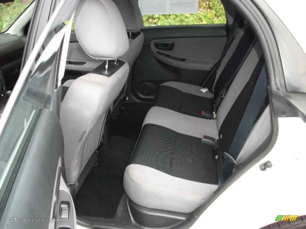 Anthracite Black Interior 2007 Subaru Impreza 2.5i Wagon Photo #38001130