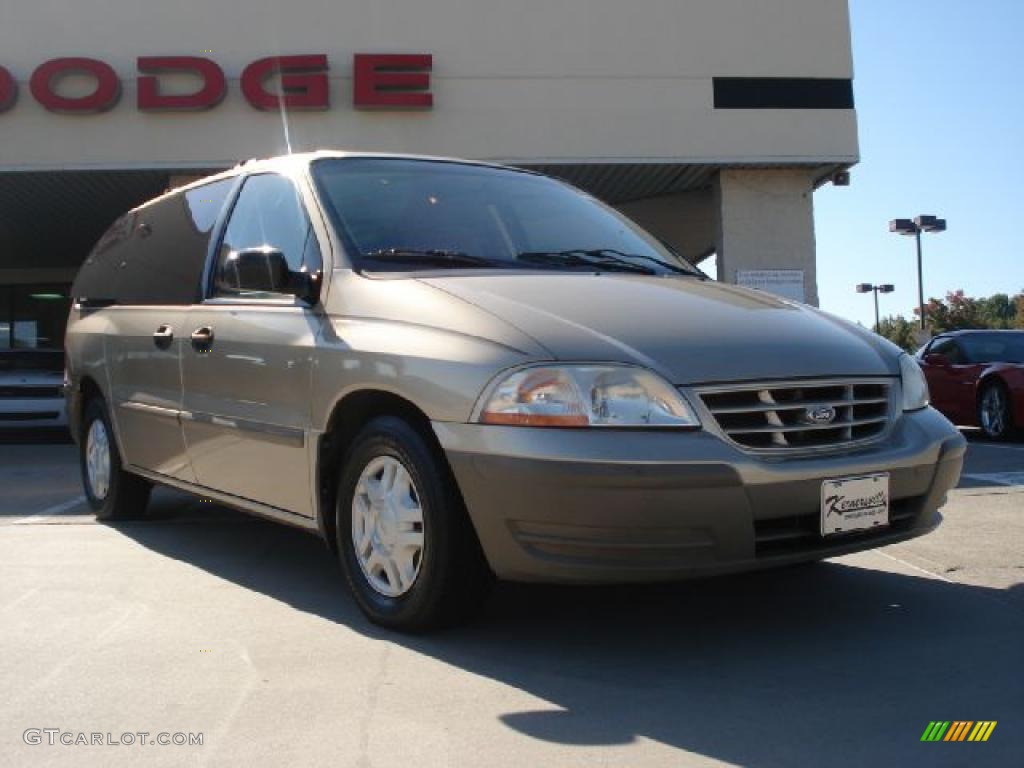 2000 Windstar LX - Harvest Gold Metallic / Medium Parchment photo #1