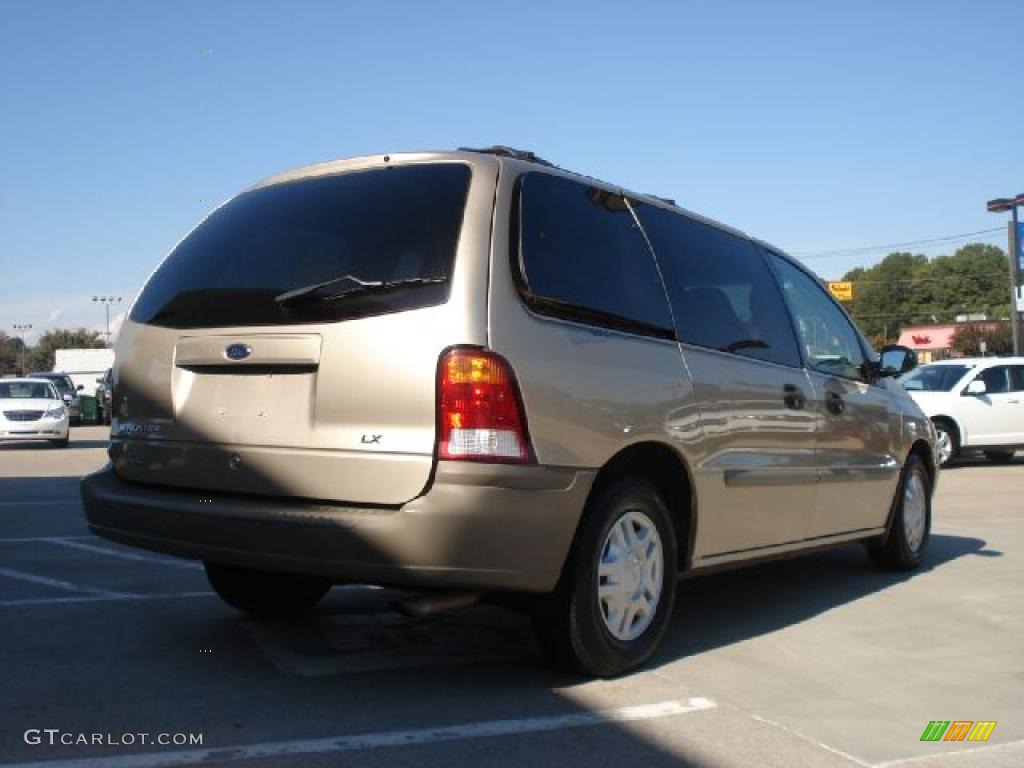 2000 Windstar LX - Harvest Gold Metallic / Medium Parchment photo #3