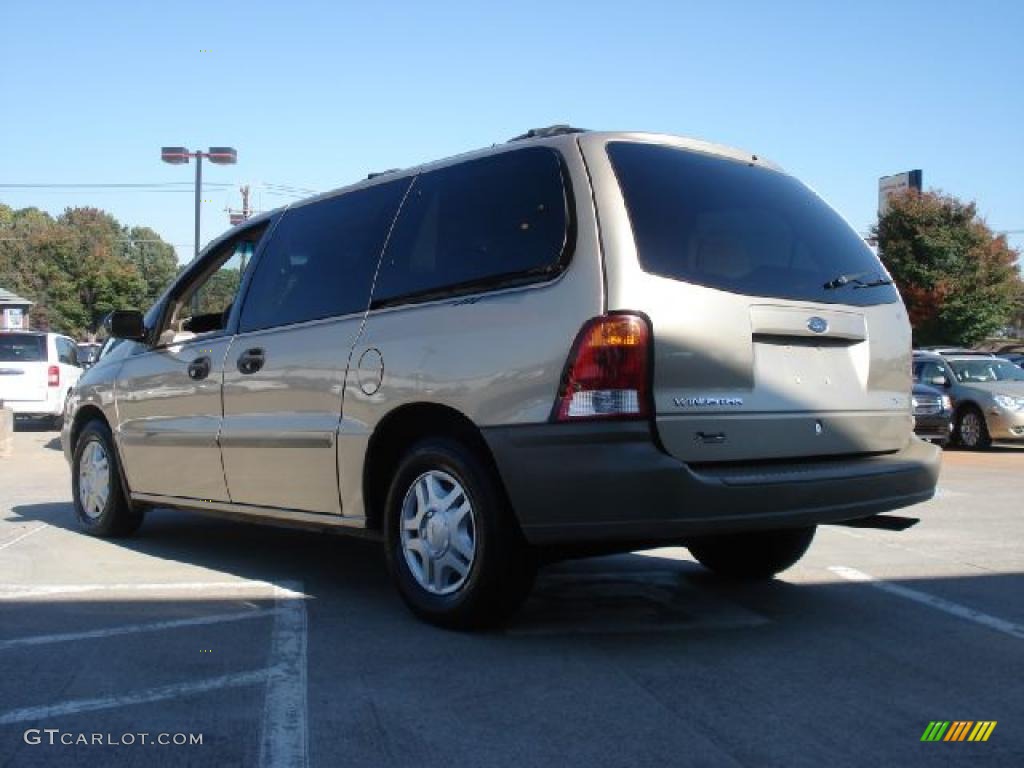 2000 Windstar LX - Harvest Gold Metallic / Medium Parchment photo #5
