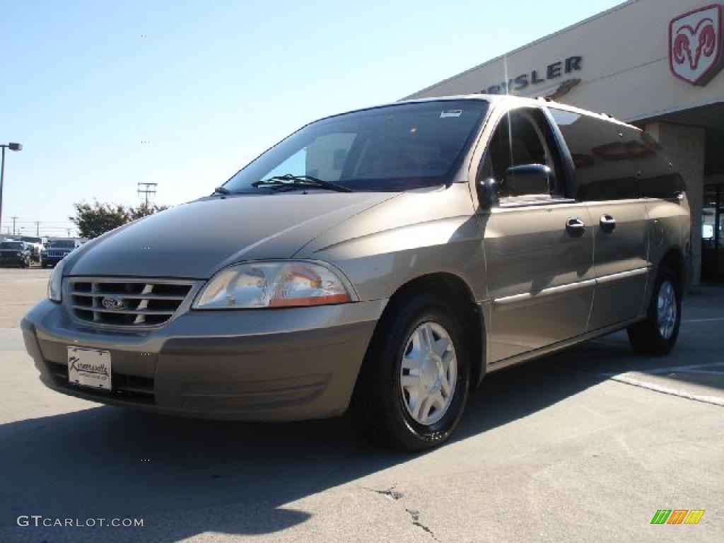 2000 Windstar LX - Harvest Gold Metallic / Medium Parchment photo #7
