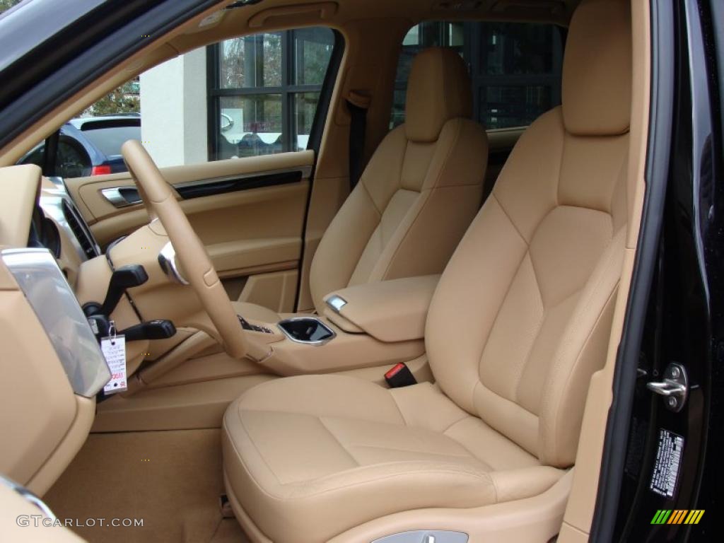 Luxor Beige Interior 2011 Porsche Cayenne S Photo #38002430