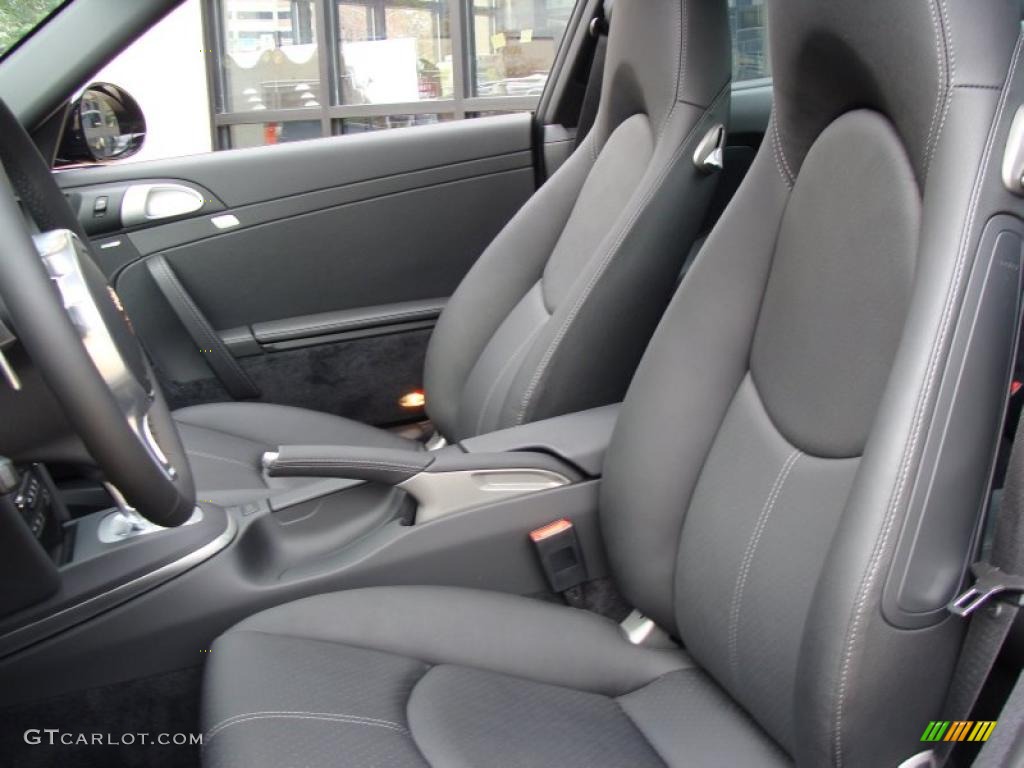Black Interior 2011 Porsche 911 Carrera S Coupe Photo #38003050