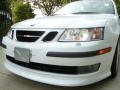 2007 Polar White Saab 9-3 Aero Convertible  photo #15