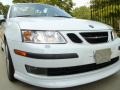 2007 Polar White Saab 9-3 Aero Convertible  photo #16