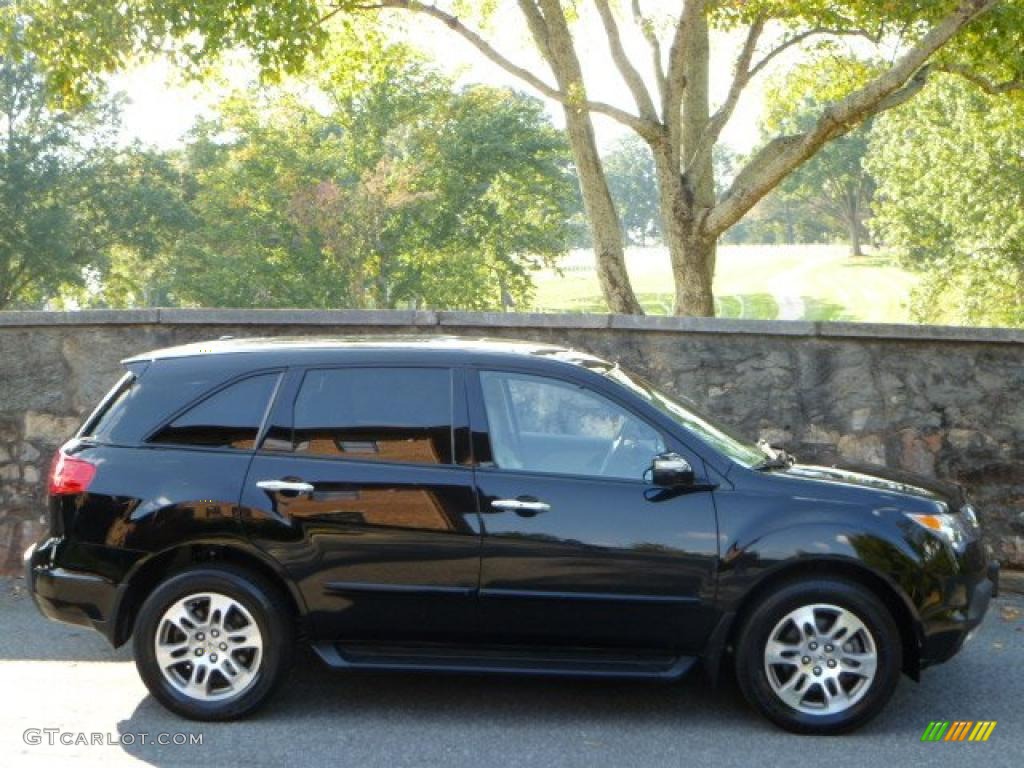 2007 MDX  - Formal Black Pearl / Taupe photo #5