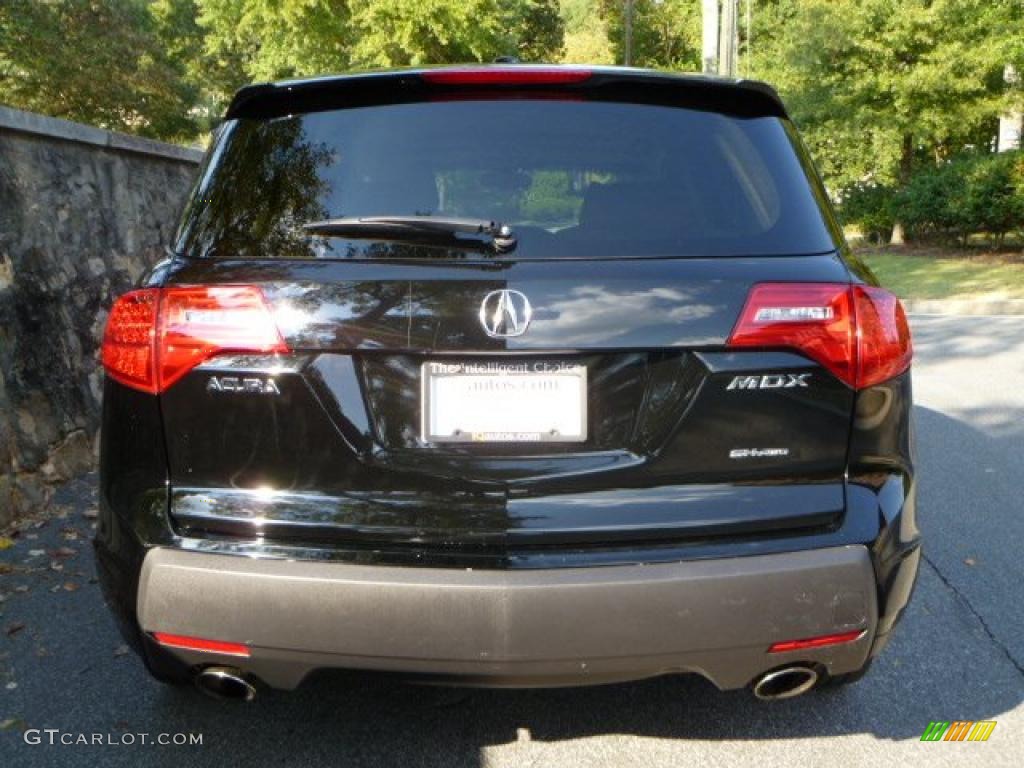 2007 MDX  - Formal Black Pearl / Taupe photo #6