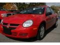 2004 Flame Red Dodge Neon SE  photo #1