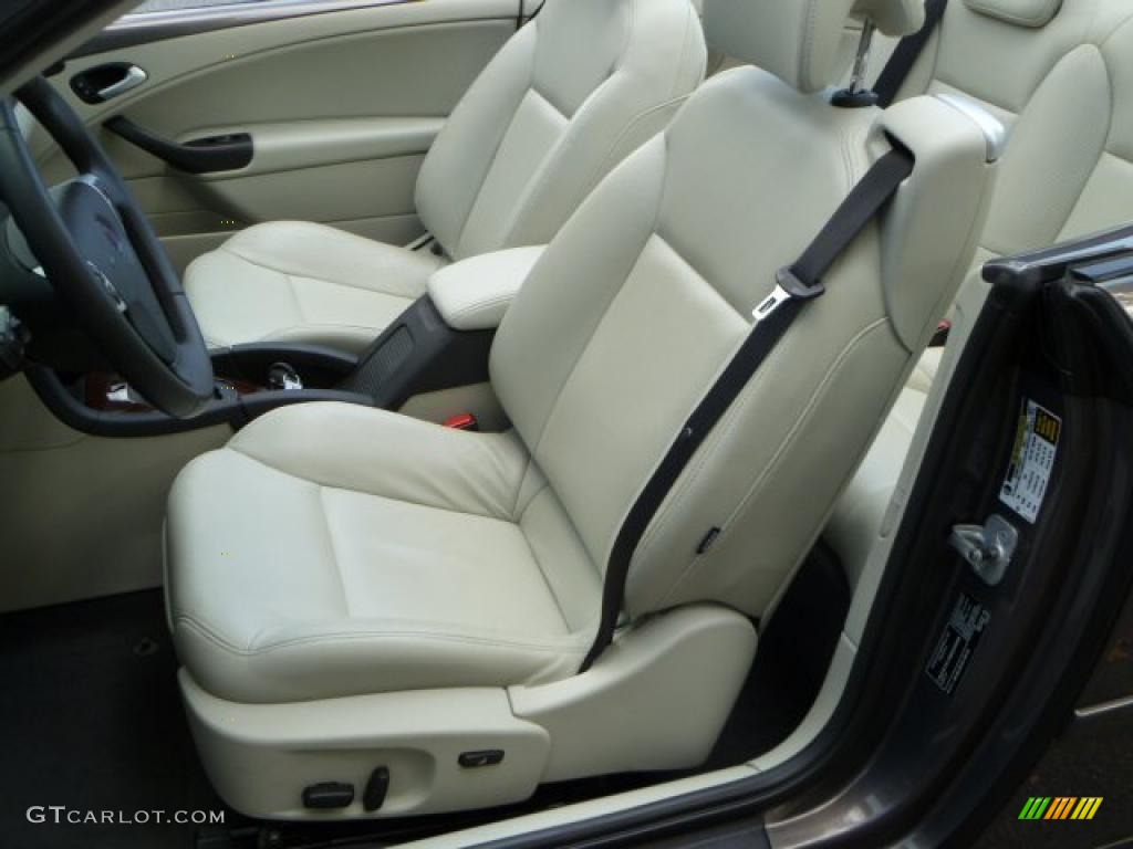 Parchment Interior 2008 Saab 9-3 2.0T Convertible Photo #38003942
