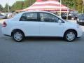 2011 Fresh Powder White Nissan Versa 1.8 S Sedan  photo #6