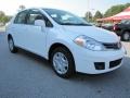 2011 Fresh Powder White Nissan Versa 1.8 S Sedan  photo #7