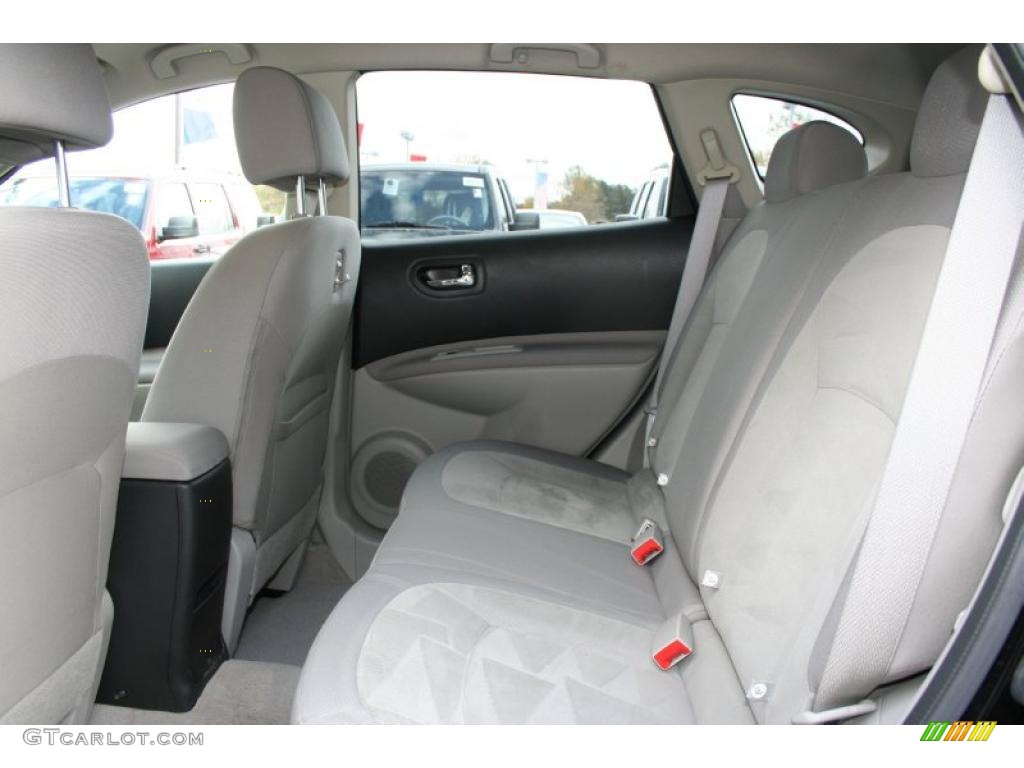 Gray Interior 2010 Nissan Rogue S AWD Photo #38004146