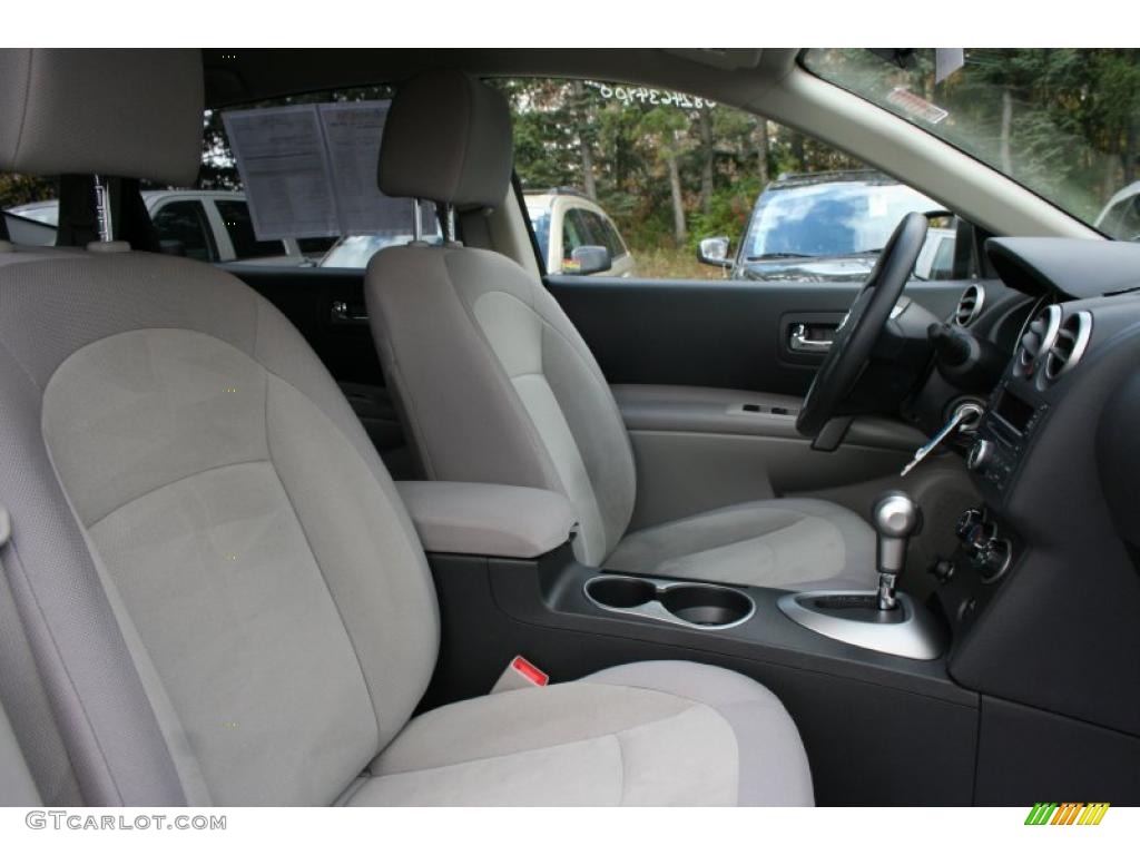 Gray Interior 2010 Nissan Rogue S AWD Photo #38004238