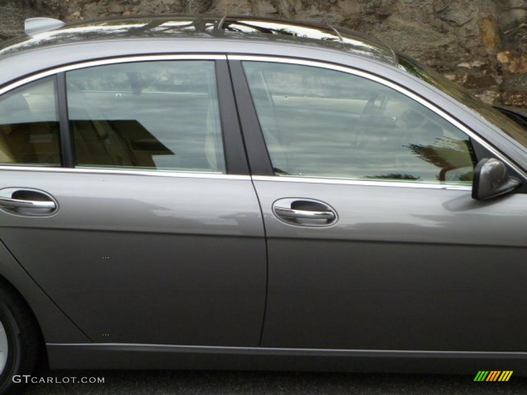 2007 7 Series 750i Sedan - Sterling Grey Metallic / Beige photo #15