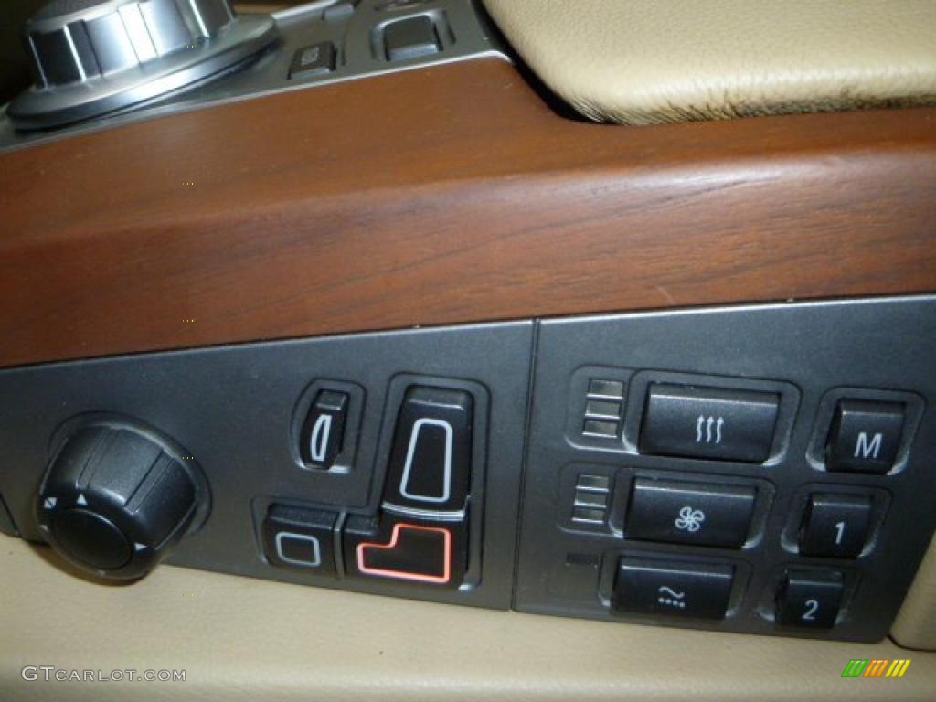2007 7 Series 750i Sedan - Sterling Grey Metallic / Beige photo #36