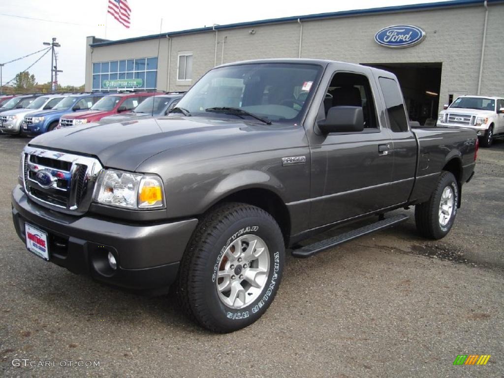 Dark Shadow Grey Metallic 2011 Ford Ranger XLT SuperCab 4x4 Exterior Photo #38005786