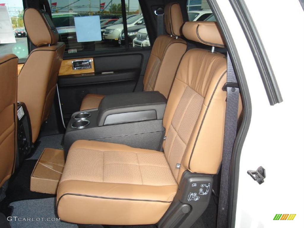 Canyon/Black Interior 2011 Lincoln Navigator L Limited Edition 4x4 Photo #38006010
