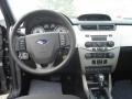 2011 Ford Focus Charcoal Black Interior Dashboard Photo