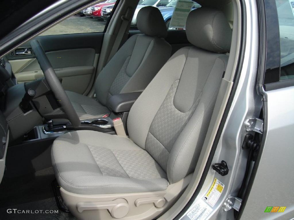 Medium Light Stone Interior 2011 Ford Fusion S Photo #38006454