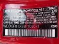 590: Mars Red 2008 Mercedes-Benz C 300 4Matic Sport Color Code