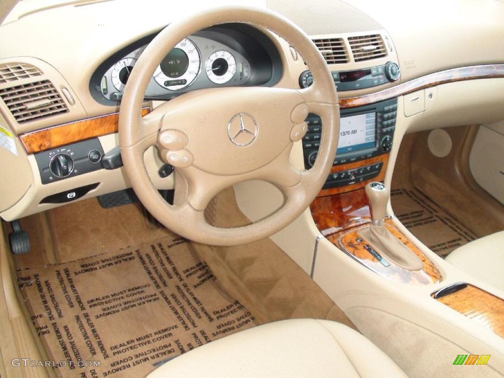 Cashmere Interior 2008 Mercedes-Benz E 350 Sedan Photo #38006982