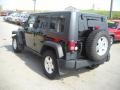 2009 Black Jeep Wrangler Unlimited Rubicon 4x4  photo #4