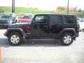 2009 Black Jeep Wrangler Unlimited Rubicon 4x4  photo #5