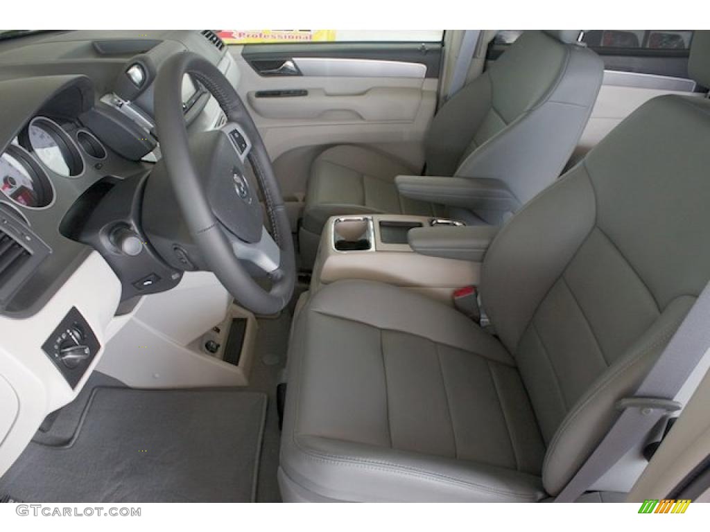 Aero Gray Interior 2010 Volkswagen Routan SEL Premium Photo #38008349