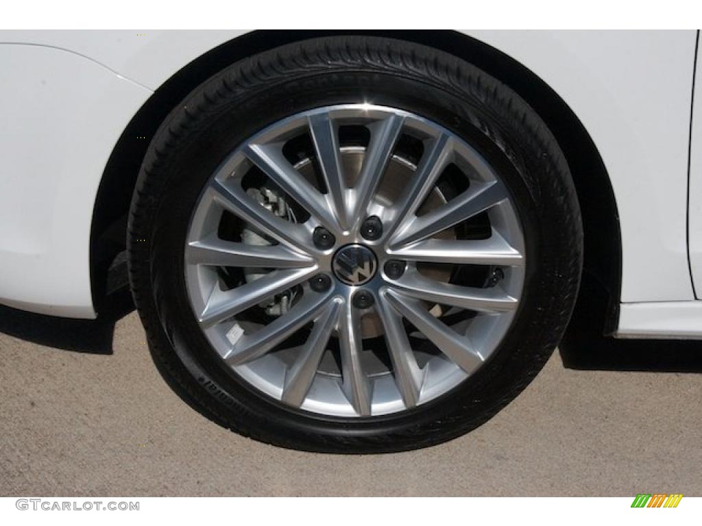 2011 Volkswagen Jetta SEL Sedan Wheel Photo #38008697
