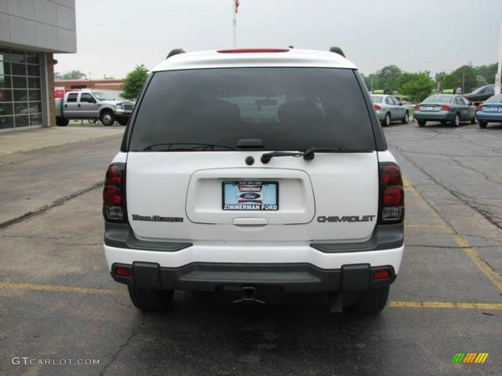 2004 TrailBlazer EXT LS 4x4 - Summit White / Light Cashmere photo #5