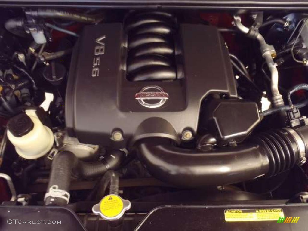 2005 Nissan Titan SE King Cab 5.6L DOHC 32V V8 Engine Photo #38009446
