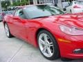 2008 Victory Red Chevrolet Corvette Coupe  photo #2