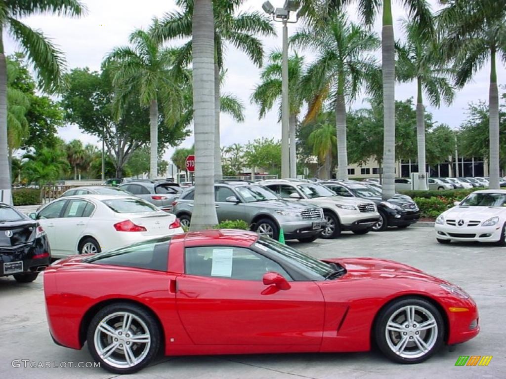 Victory Red 2008 Chevrolet Corvette Coupe Exterior Photo #38011256