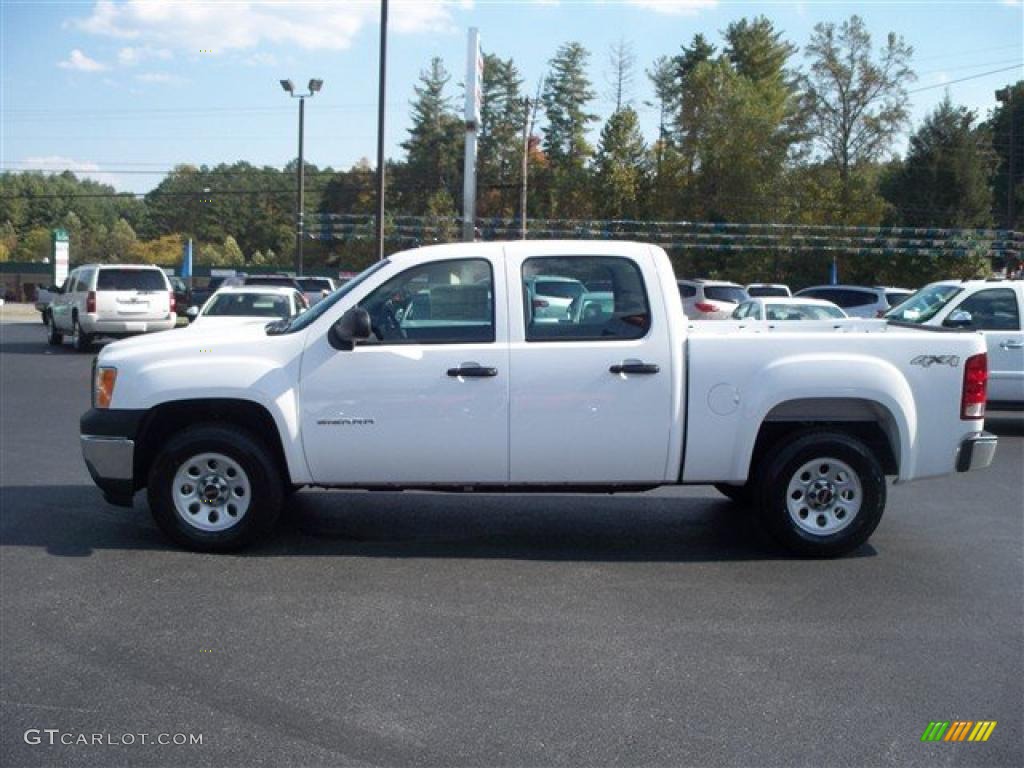 2011 Sierra 1500 Crew Cab 4x4 - Summit White / Dark Titanium photo #1