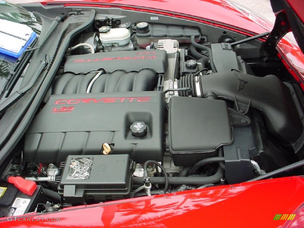 2008 Chevrolet Corvette Coupe 6.2 Liter OHV 16-Valve LS3 V8 Engine Photo #38011568