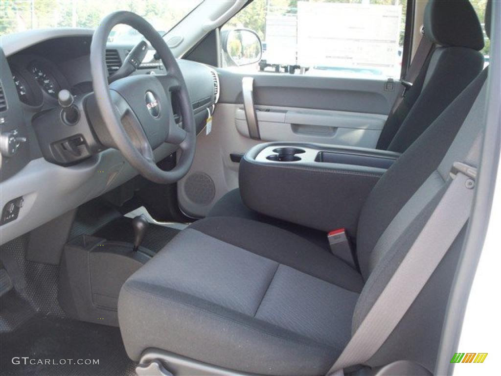 Dark Titanium Interior 2011 GMC Sierra 1500 Crew Cab 4x4 Photo #38011588