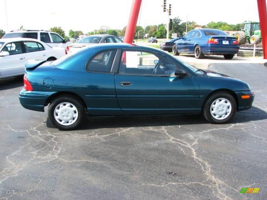 1996 Neon Highline Coupe - Emerald Green Pearl Metallic / Taupe photo #1