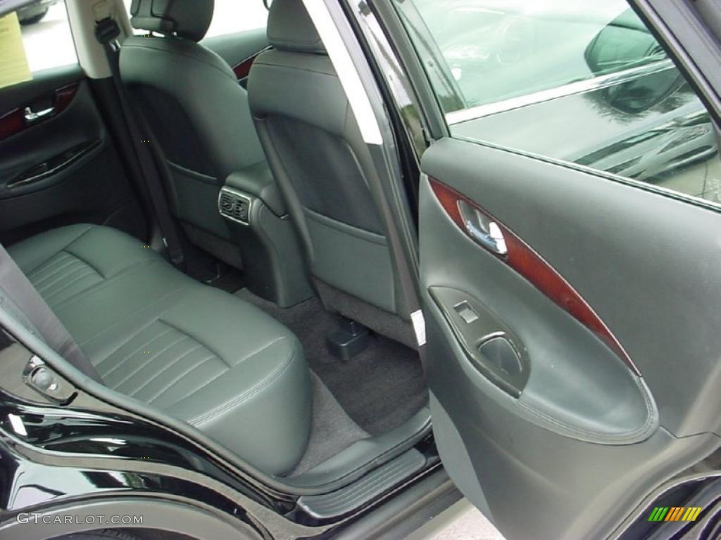Graphite Interior 2009 Infiniti EX 35 Photo #38012004