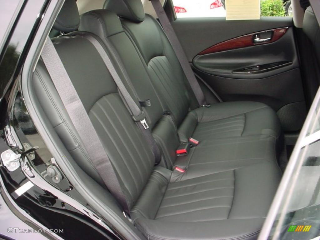 Graphite Interior 2009 Infiniti EX 35 Photo #38012020