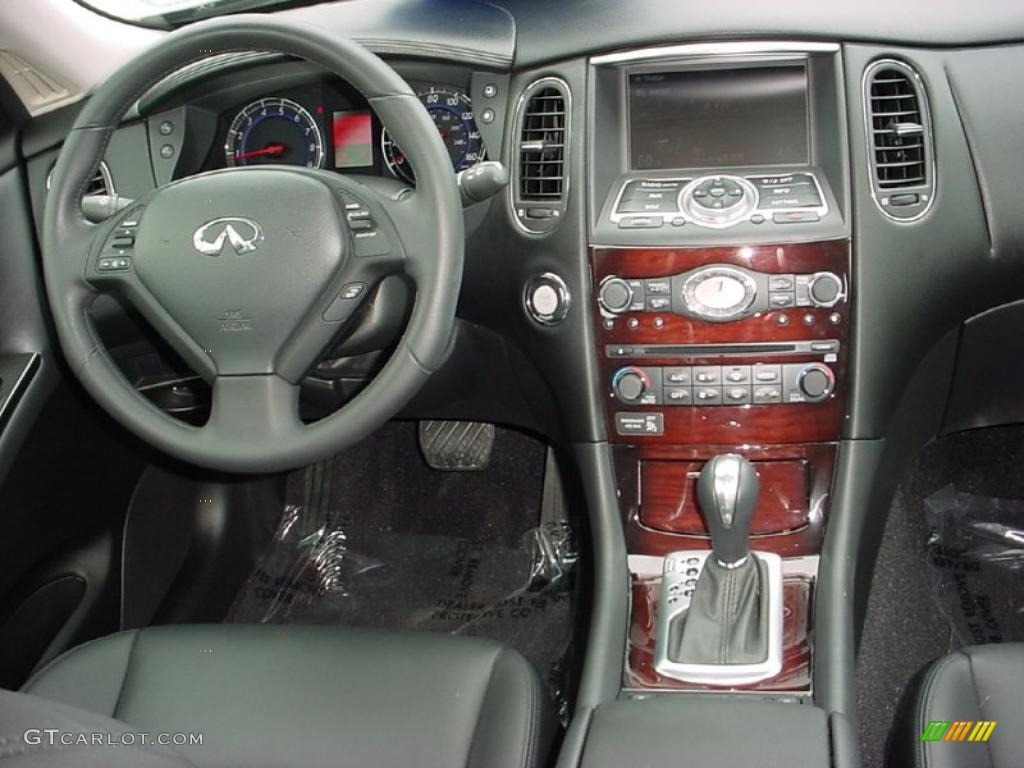 2009 Infiniti EX 35 Graphite Dashboard Photo #38012084