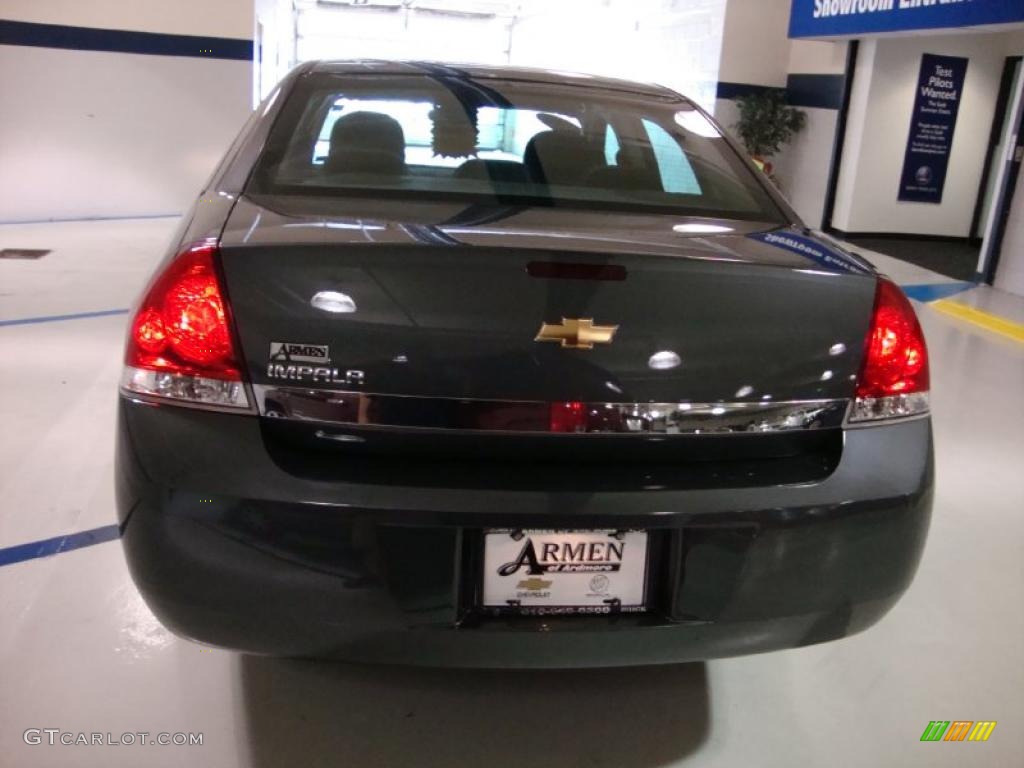 2010 Impala LS - Cyber Gray Metallic / Ebony photo #8