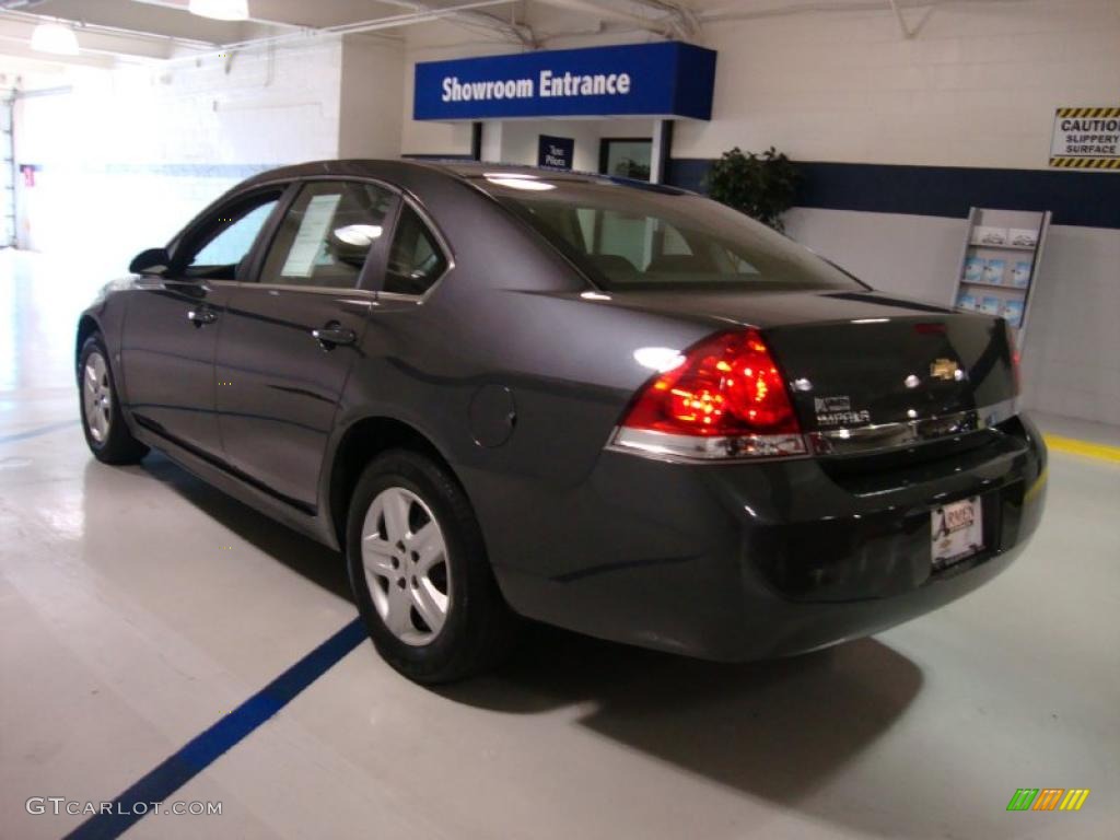 2010 Impala LS - Cyber Gray Metallic / Ebony photo #9