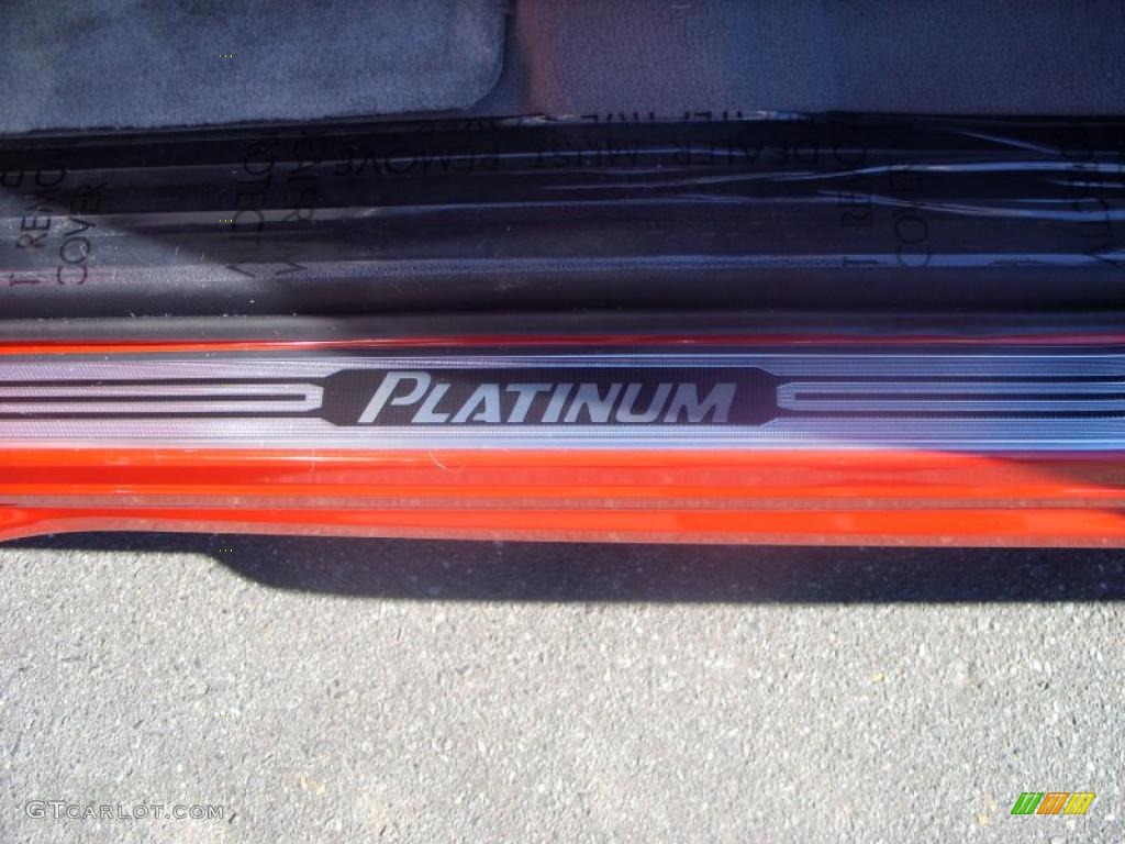 2011 Tundra Platinum CrewMax 4x4 - Barcelona Red Metallic / Graphite Gray photo #17