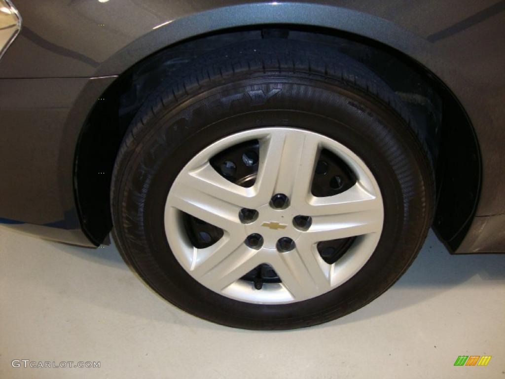 2010 Impala LS - Cyber Gray Metallic / Ebony photo #26
