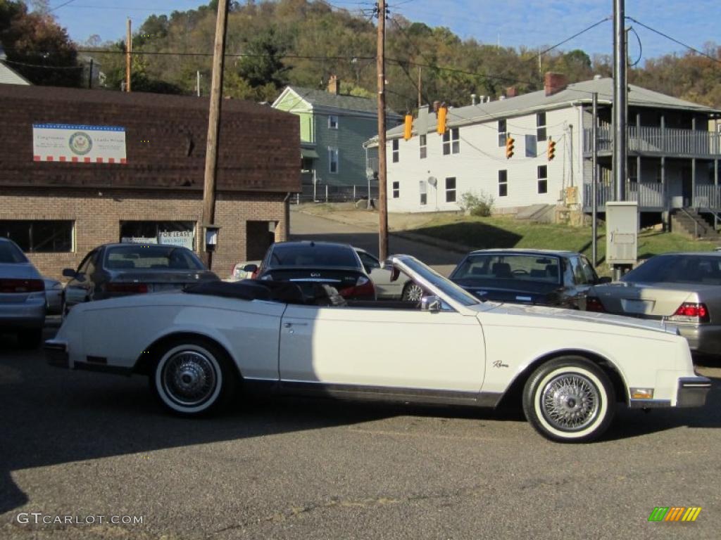 1983 Riviera Convertible - White / Red photo #23